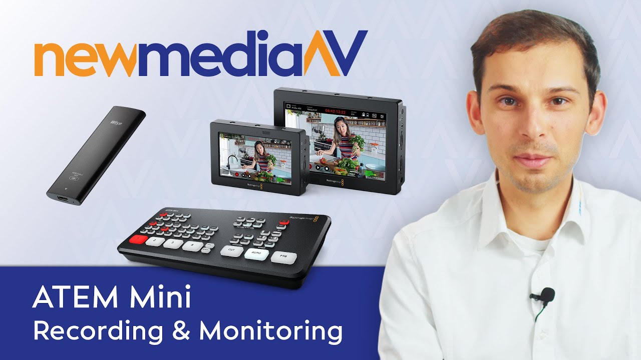 ATEM Mini - Tipps für bessere Streaming-Setups - Monitoring & Recording