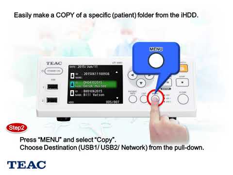 UR-4MD copying data from internal HDD