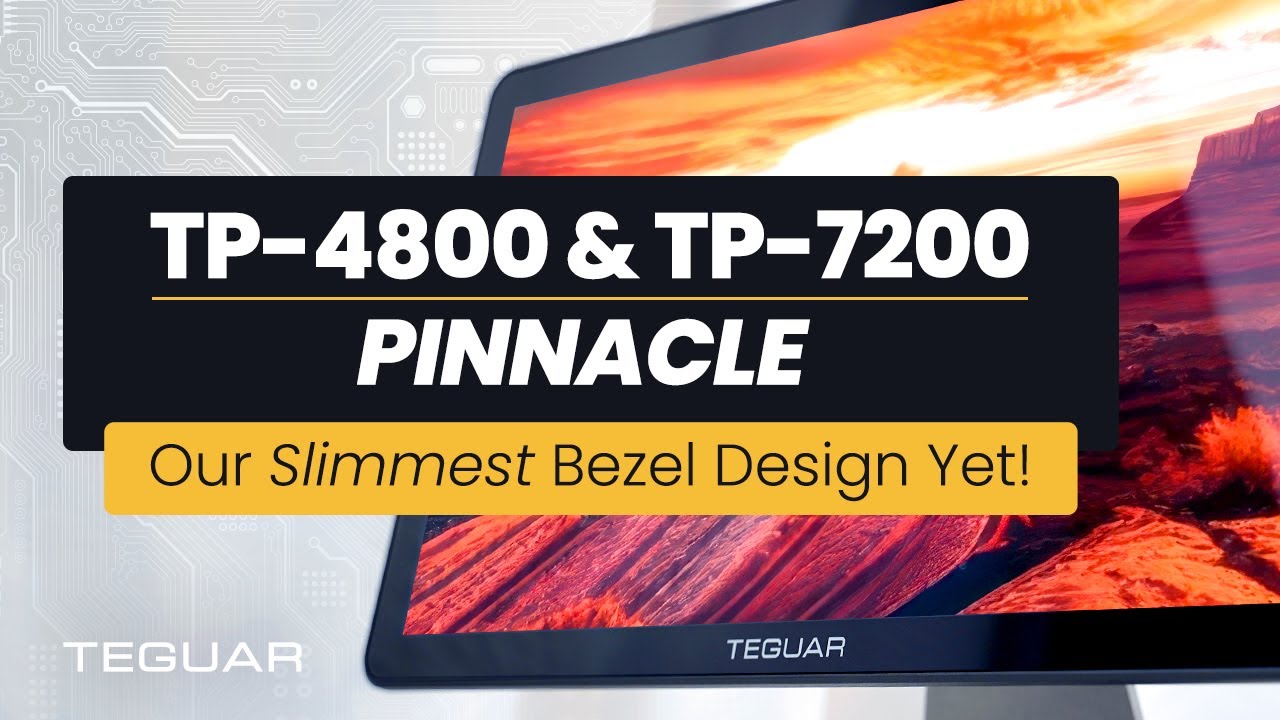 The Pinnacle of Panel PCs: TP-4800 and TP-7200 | Industrial Computers from TEGUAR