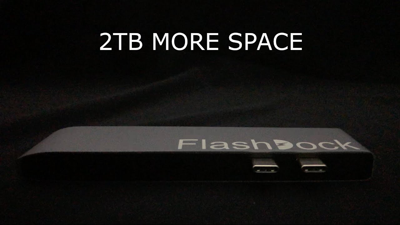 FlashDock - 2TB SSD Hub for MacBook Pro / Air