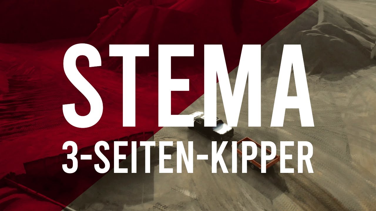 EXTREM STARK | Der STEMA TRIUS 3-Seiten-Kipper