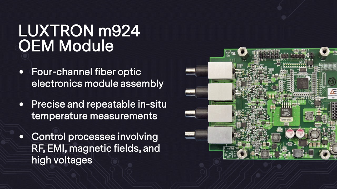 Luxtron m924 OEM Module Overview