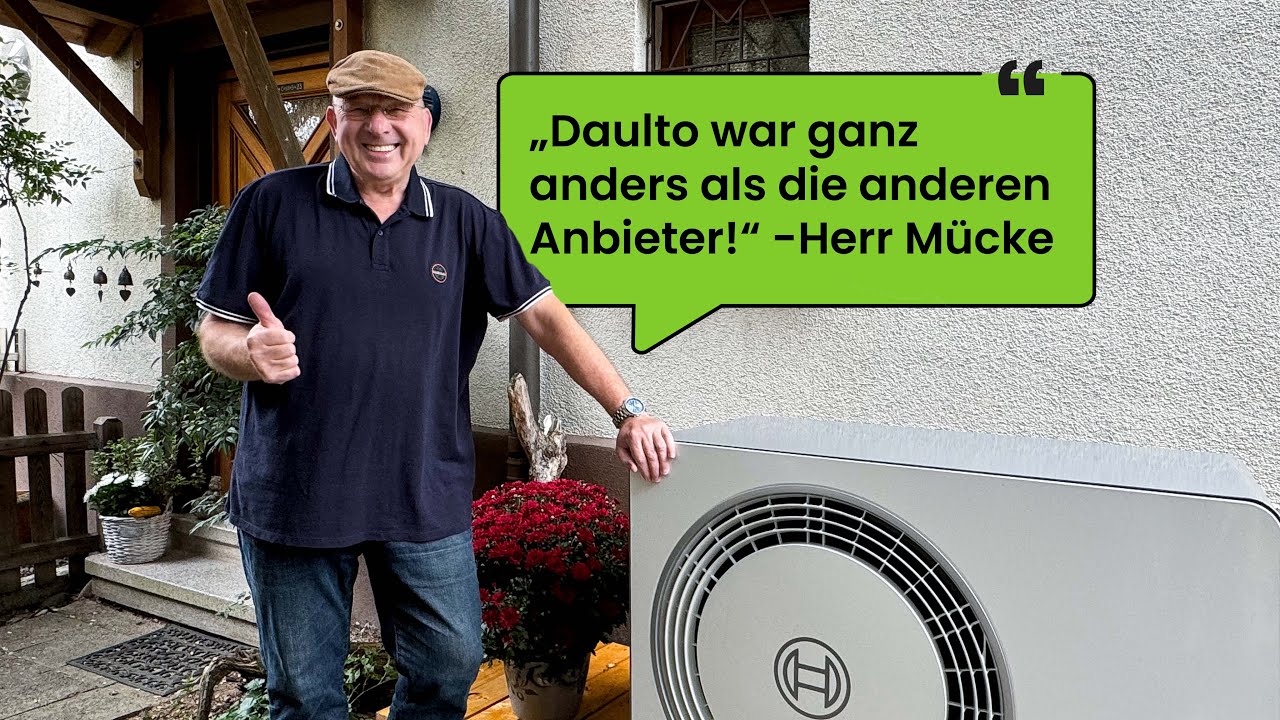 "Daulto war ganz anders als die anderen Anbieter!" Herr Mücke: Meine Erfahrung mit Daulto