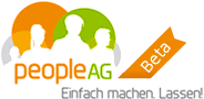 Company logo of peopleAG