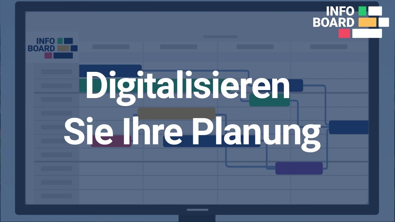 Digitalisieren Sie Ihre Planung mit der infoBoard Plantafelsoftware