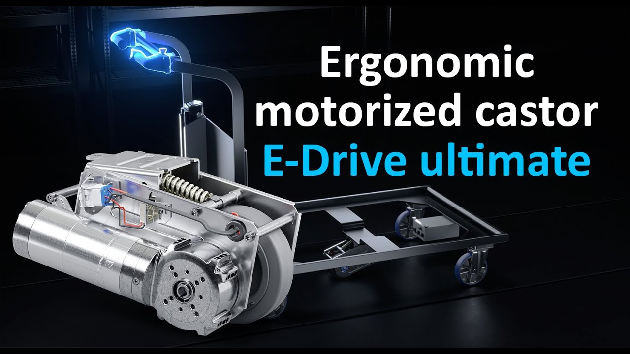 E-Drive - Steigern Sie Produktivität und Ergonomie mit der motorisierten Rolle E-Drive ultimate von TENTE