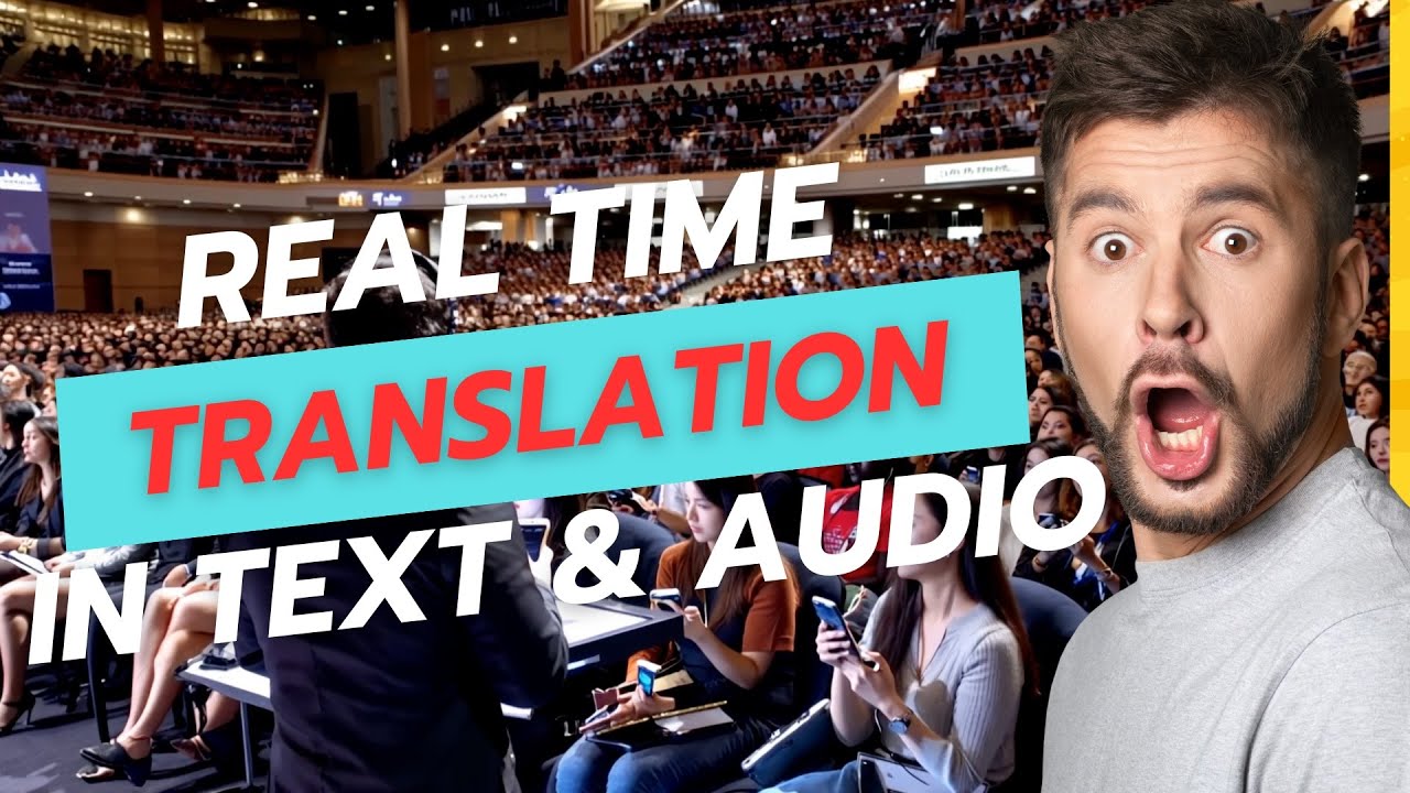 Livetranslation for Events, Livestreams, Teams Meetings and conversations