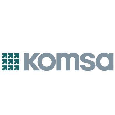 Logo der Firma KOMSA AG