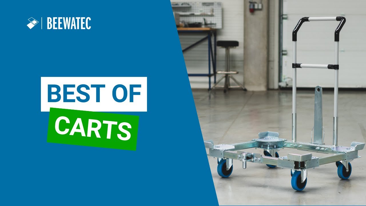 Transport- und Materialwagen | Individuell gestaltet für den perfekten Materialfluss (BeeWaTec)