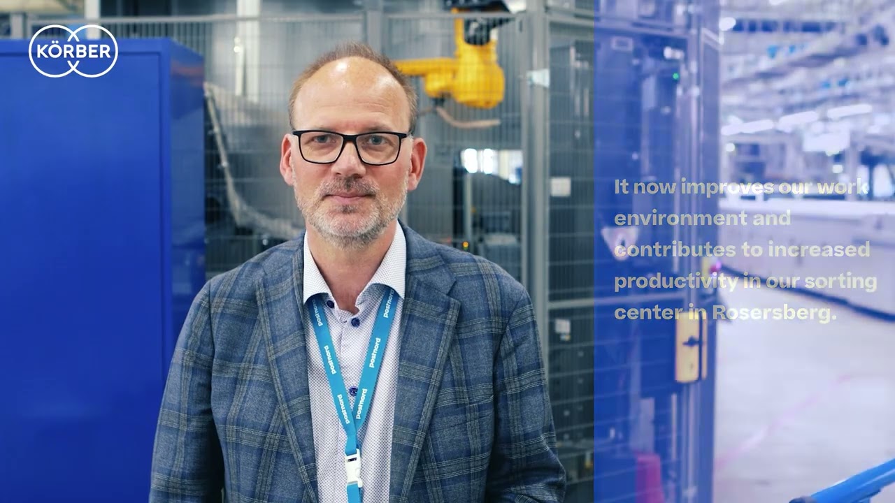 VarioPick induction at the PostNord sorting center in Rosersberg