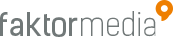 Logo der Firma faktor media