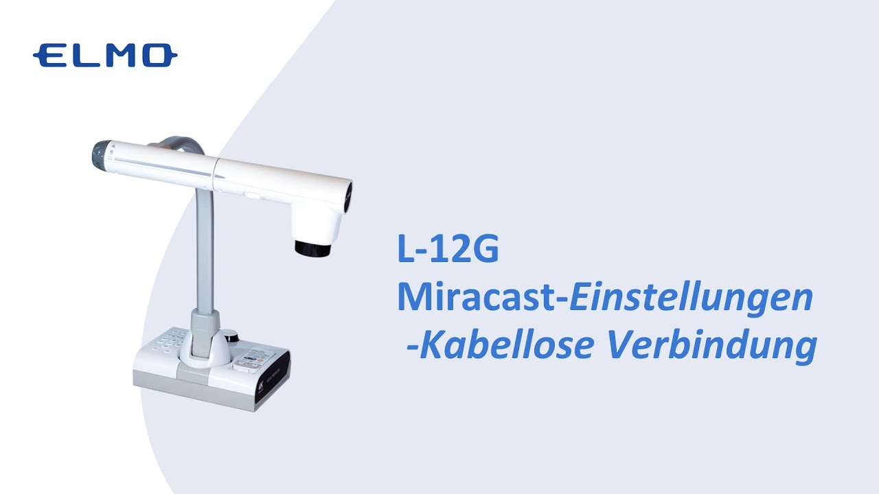 Die L-12G mit Miracast verbinden