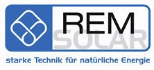 Logo der Firma REM GmbH Regenerative Energie-und Montagesysteme