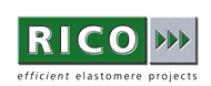 Logo der Firma RICO Elastomere Projecting GmbH