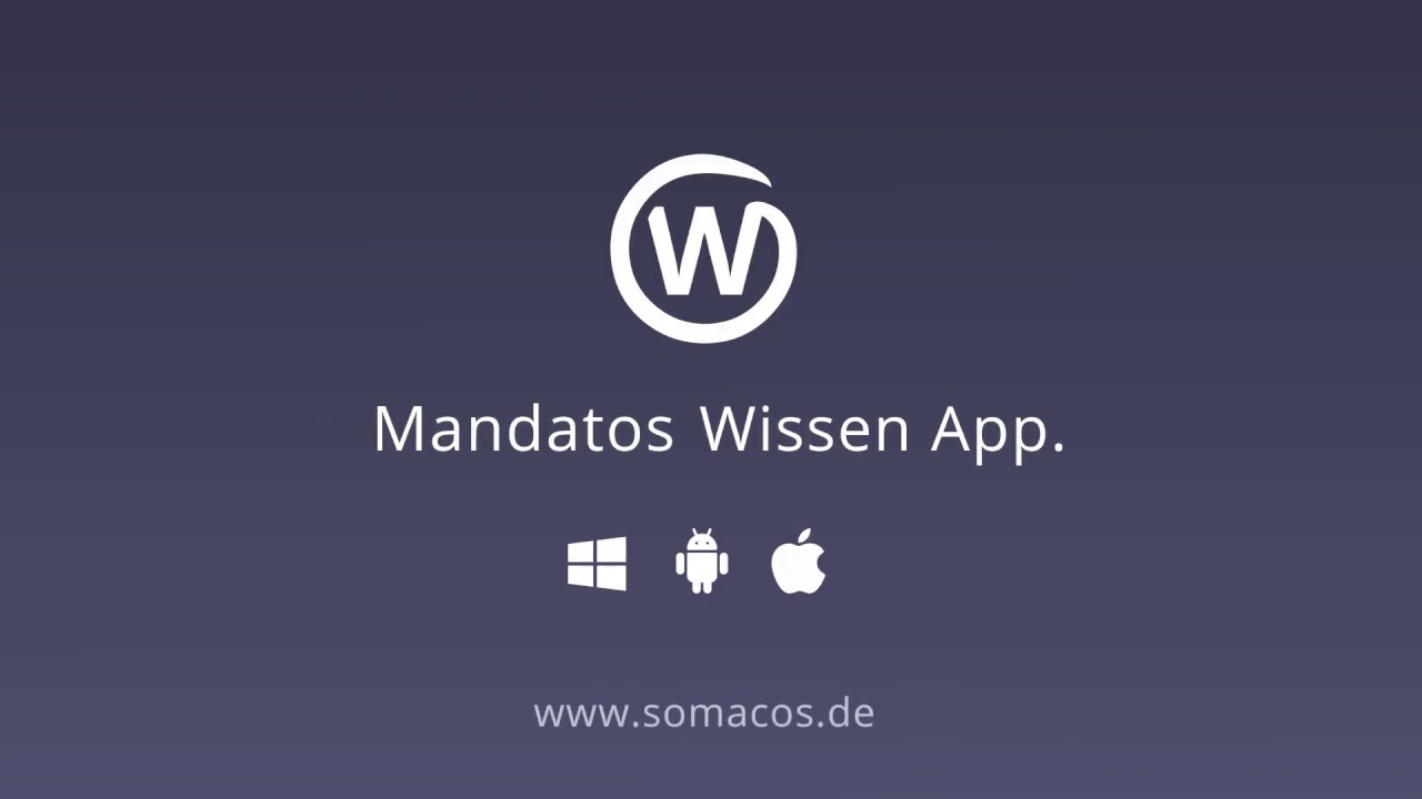 Videospot Mandatos Wissen App