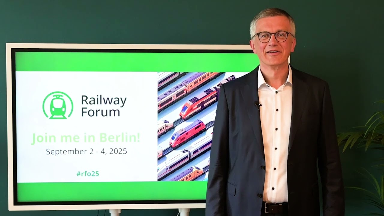 Teaser-Video zum Railway Forum 2025