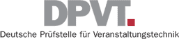 Logo der Firma DPVT - Deutsche Prüfstelle für Veranstaltungstechnik GmbH