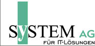 Logo der Firma System AG für IT-Lösungen