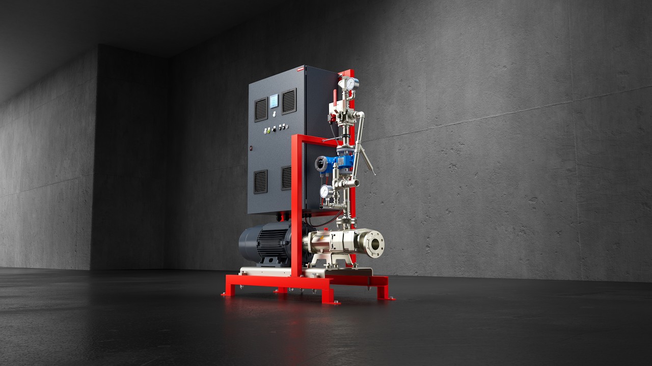 Das neue eProp Zumischsystem von Minimax mit VdS-Anerkennung für niedrig- bis hochviskose Schaumlöschmittel