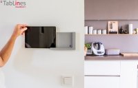 TabLines TWP Tablet Wandhalterung Plug für Samsung Galaxy Tab A9 / A9+, leicht entnehmbar