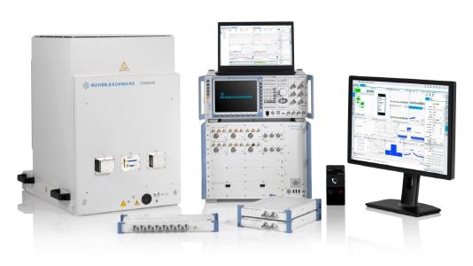 Rohde & Schwarz offers a comprehensive mobile device testing portfolio. (Image: Rohde & Schwarz)