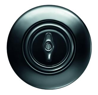 Angeboten wird der klassisch-schlichte Drehschalter in Polarweiß und Schwarz. Besonders edel ist er in der Porzellan-Version. Sie heißt „Berker Serie 1930 Porzellan made by Rosenthal“