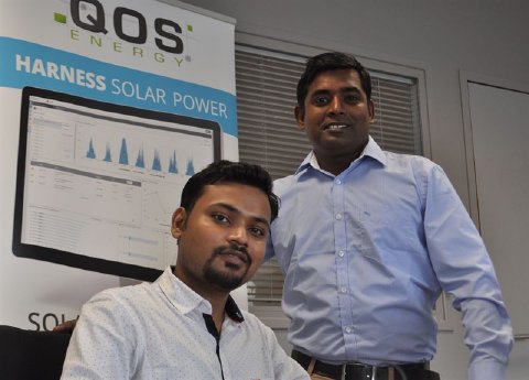 Photo - QOS Energy project Engineers Navdej SINGH and Shankar KUMAR.jpg