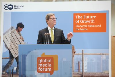 Keynote Dr Guido Westerwelle, © DW/M. Magunia