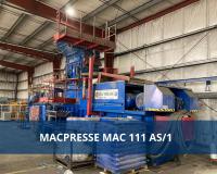 Versteigerung einer 47.000 kg MACPRESSE Ballenpresse in Hamburg