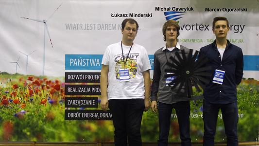 1st place - Team "TURBOTURBINA" of Secondary School No. 1 in Piaseczno
