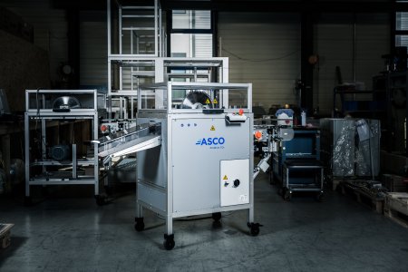 ASCOs series-produced Active Dry Ice Saw – AAS