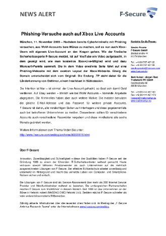 30 - News Alert - Phishing Versuche auf Xbox Accounts.pdf