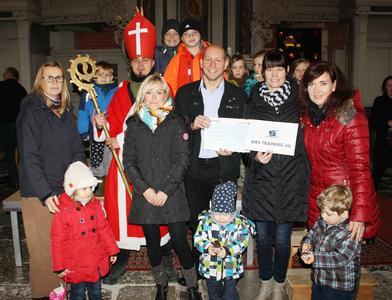 400.000 Euro spendet die WBS Training in diesem Jahr für soziale Projekte wie hier in Stralsund für eine Kindertagesstätte. (c) Ines Engelbrecht