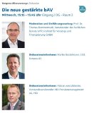 IVFP DKM Kongress Altersvorsorge: Die neue gestärkte bAV