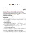 [PDF] Pressemitteilung: FIORE GOLD meldet Rekordgoldproduktion und Betriebscashflow im 2. Finanzquartal