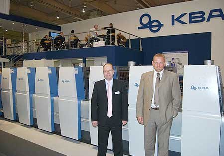 For KBA-Grafitec sales, service and marketing director Jan Korenc (left) and KBA Polska man.jpg