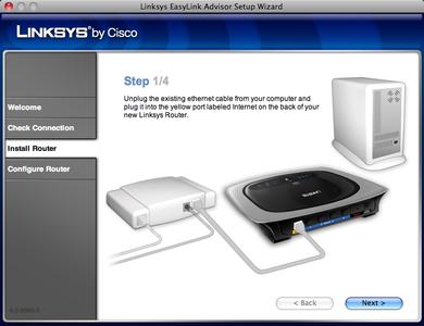 Linksys easylink advisor setup wizard remote