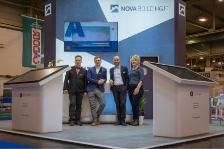 Das Messeteam der NOVA Building IT GmbH