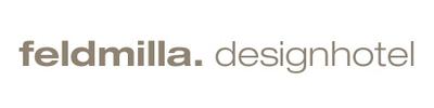 Logo feldmilla. designhotel