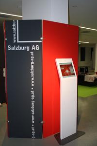 Präsentationsterminal für Smart Grid Technologien der Salzburg AG