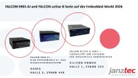 Die Compact Industrial PCs der Serie FALCON auf der Embedded World