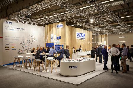 Exide stand
