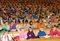 Auch viele der kleinen Teilnehmer der Kinderuni der TU Ilmenau übernachten mit ihren Eltern in der Ilmenauer Jugendherberge (© TU Ilmenau)