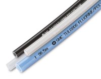 Der Schlauch der Serie TUL besteht aus einer äußeren Schicht aus Polyurethan, die für hohe Flexibilität sorgt, und einer inneren Schicht aus Fluorpolymer, die hohe Beständigkeit sicherstellt. So ermöglicht er den Transport verschiedenster Medien und eine problemlose Verschlauchung