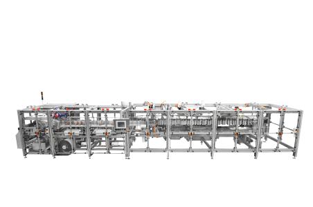 With its Innopouch Bartelt® K series KHS provides a pouching machine with a full range of servo equipment.