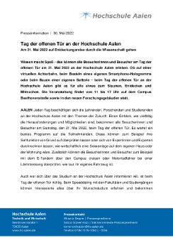 Pressemitteilung_Tag der offenen Tür an der Hochschule Aalen.pdf