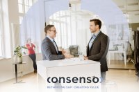 Christian Türk (links) und David Jauernig (rechts) bilden künftig die Doppelspitze der Business Unit „Architecture & Development“ bei consenso.