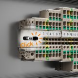 Das Aufrasten einer Hutschiene mit Reihenklemmen – die Funktionsweise des Klippon® RailSnappers