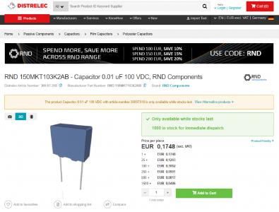 Distrelec bettet 3D-CAD-Modelle mittels TraceParts-Technologie in Webpräsenz ein