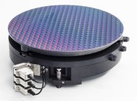 Piezo stage for precise positioning of wafers 